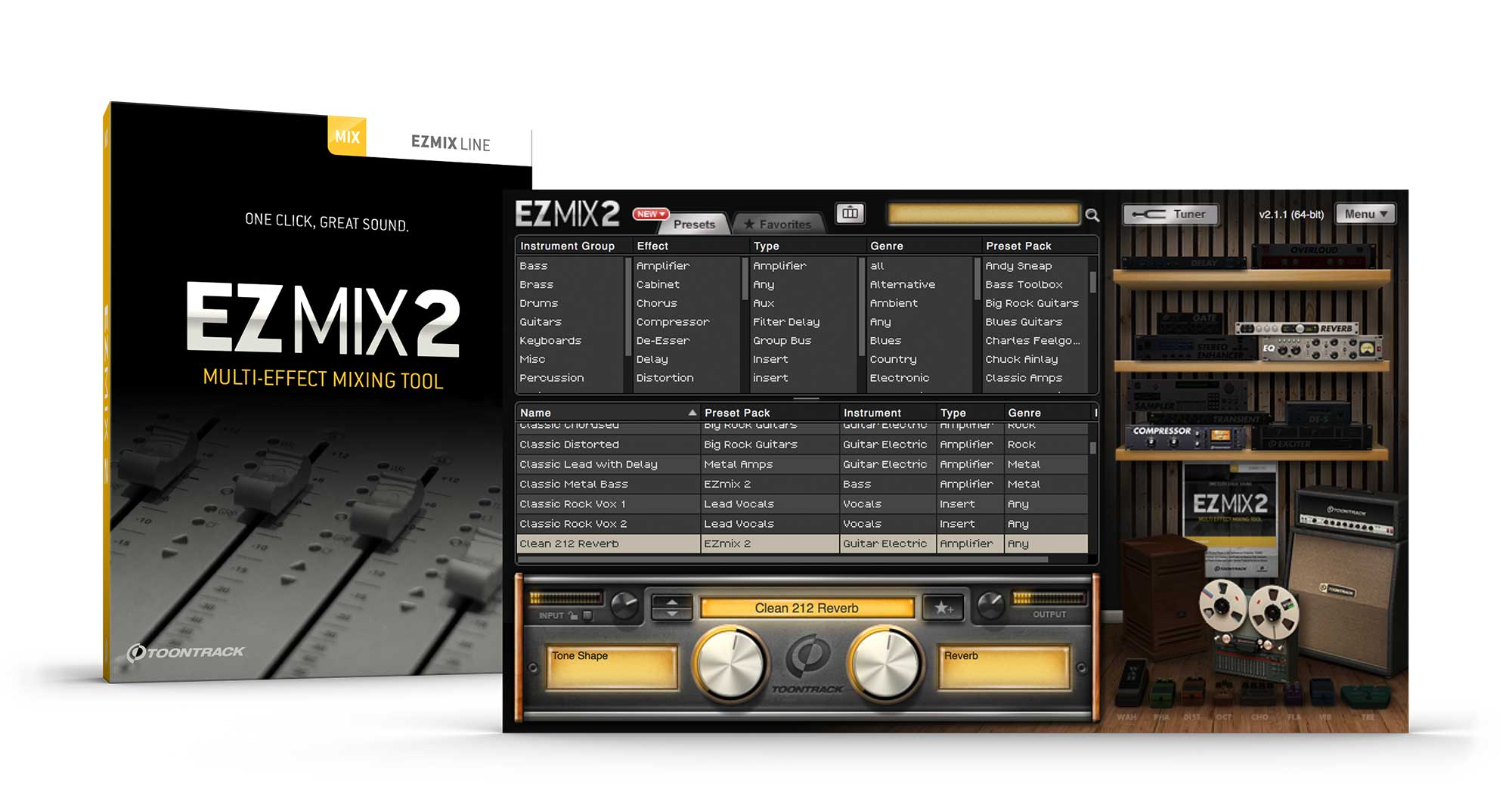 Toontrack EZmix 2 (Full Version  of EZ Mix)